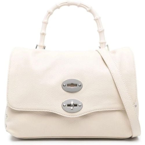 Shopper - Off-White Leather Handbag - Gr. unisize - in - für Damen - Zanellato - Modalova