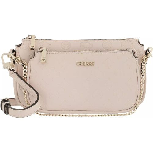 Crossbody Bags - Dayane Double Pouch Crossbody - Gr. unisize - in Gold - für Damen - Guess - Modalova