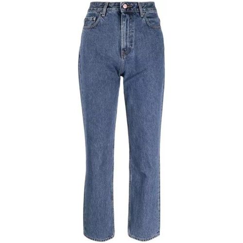 Swigy Straight-Leg Denim Jeans - Größe 25 - blue - Ganni - Modalova