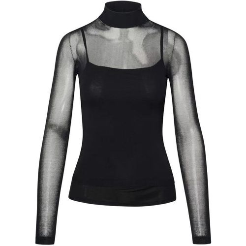 Black Viscose Blend Sweater - Größe M - black - Max Mara - Modalova