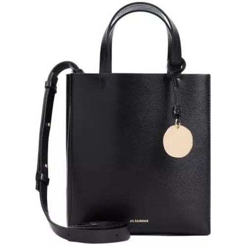 Totes & Shopper - Black Calf Leather Bond Mini Tote Bag - Gr. unisize - in - für Damen - Jil Sander - Modalova