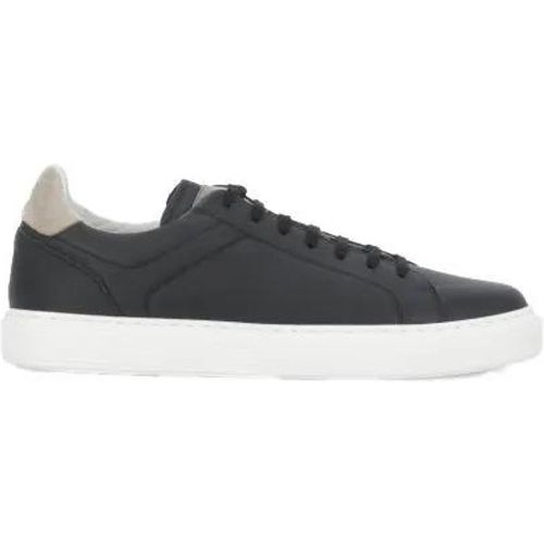 Low-Top Sneaker - Pebbled Leather Sneakers - Gr. 40 (EU) - in - für Damen - BRUNELLO CUCINELLI - Modalova