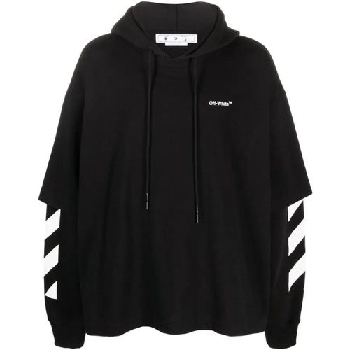 Helvetica Black Hoodie - Größe XL - Off-White - Modalova