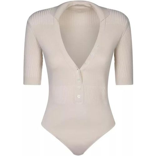 Viscose Bodysuit - Größe 36 - gray - Jacquemus - Modalova