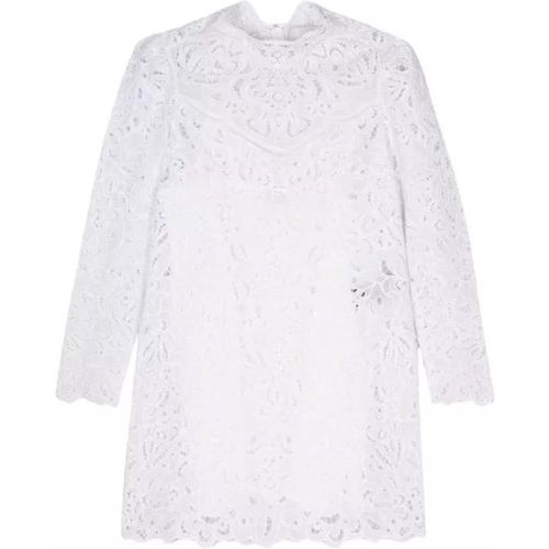 White Daphne Mini Dress - Größe 38 - white - Isabel marant - Modalova