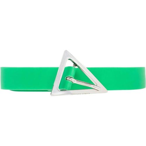 Gürtel - Triangle Logo Buckle Rubber Belt - Gr. 90 - in - für Damen - Bottega Veneta - Modalova