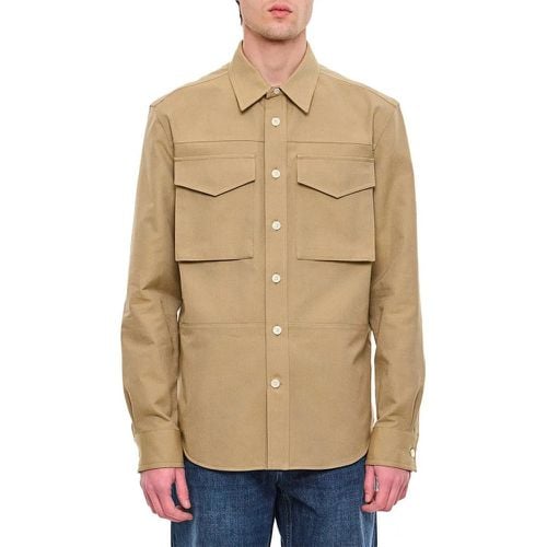 Cotton Military Pocket Shirt - Größe 15 ,5 - alexander mcqueen - Modalova