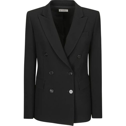 Long Sleeve Double-Breasted Jacket - Größe 40 - Alberto Biani - Modalova