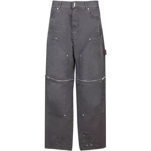 Wide Leg Jeans - Größe 30 - gray - Givenchy - Modalova