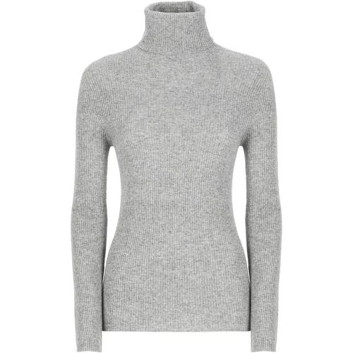 Grey Viscose And Wool Sweater - Größe 40 - Fabiana Filippi - Modalova