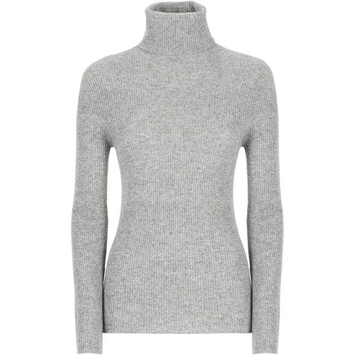 Grey Viscose And Wool Sweater - Größe 42 - grau - Fabiana Filippi - Modalova