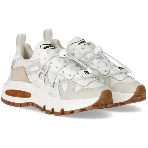 Low-Top Sneaker - Runds2 White Sneaker - Gr. 36 (EU) - in - für Damen - Dsquared2 - Modalova