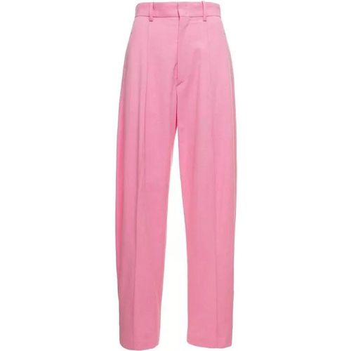 Sopiaeva' Baby Pink Palazzo Pants With Belt Loops - Größe 38 - pink - Isabel marant - Modalova
