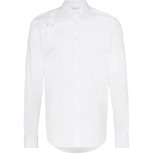 Shirt With Logo - Größe 15 ,5 - alexander mcqueen - Modalova