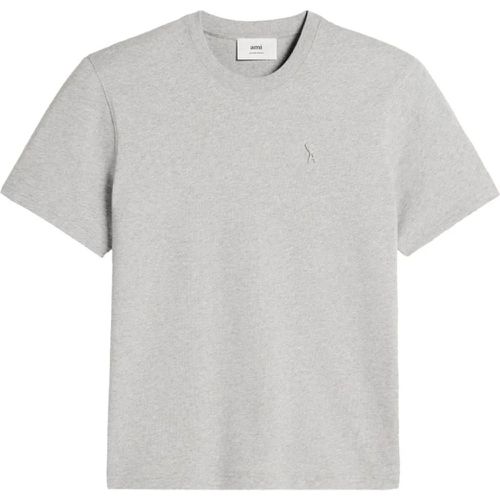 T-shirts and Polos Grey Gray - Größe M - AMI Paris - Modalova