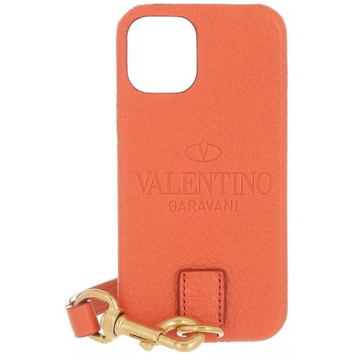 Handyhüllen - iPhone 12 Mini Logo Neck Case - Gr. unisize - in - für Damen - Valentino Garavani - Modalova