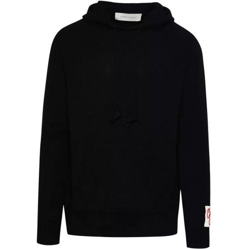 Sweater In Black Virgin Wool - Größe M - black - Golden Goose - Modalova