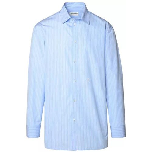 Light Blue Cotton Shirt - Größe 38 - blue - Jil Sander - Modalova