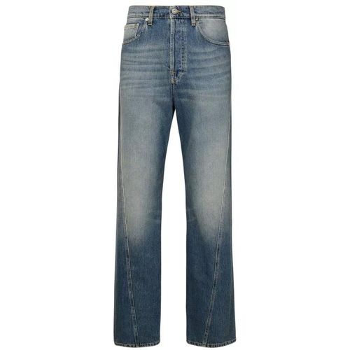 Blue Cotton Jeans - Größe 32 - blue - Lanvin - Modalova