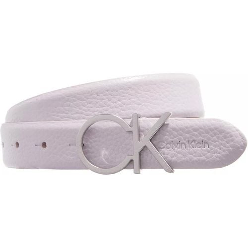 Gürtel - Re Lock Ck Logo Belt 30Mm Pbl - Gr. 90 - in - für Damen - Calvin Klein - Modalova