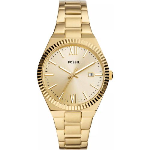 Uhr - Scarlette Three-Hand Date Stainless Steel Watch - Gr. unisize - in - für Damen - Fossil - Modalova