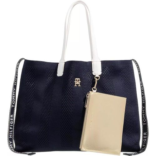 Tote - Iconic Tommy Tote Knitted - Gr. unisize - in - für Damen - Tommy Hilfiger - Modalova
