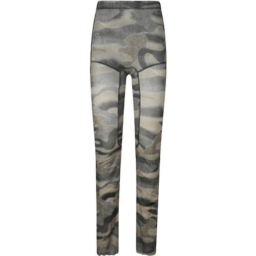 Camouflage Leggings With Stitching - Größe M - Knwls - Modalova