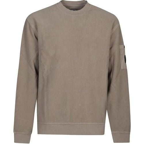 Diagonal Sweatshirt Green - Größe M - CP Company - Modalova