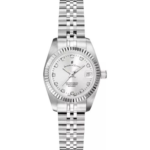 Uhr - Inspiration Damenuhr NRO.02 - Gr. unisize - in Silber - für Damen - Jacques du Manoir - Modalova