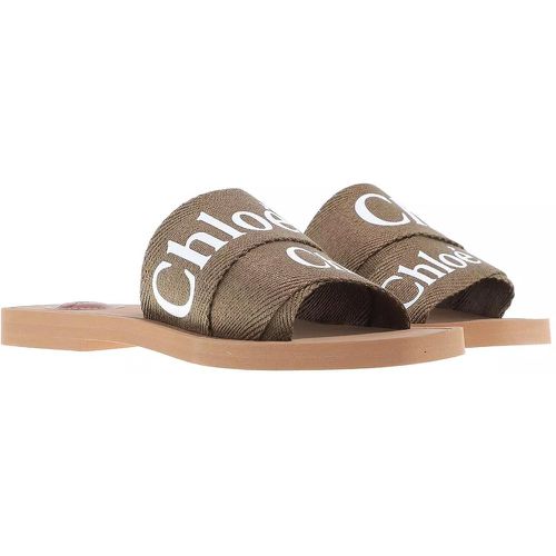 Sandalen & Sandaletten - Woody Flat Sandals - Gr. 36 (EU) - in - für Damen - Chloé - Modalova