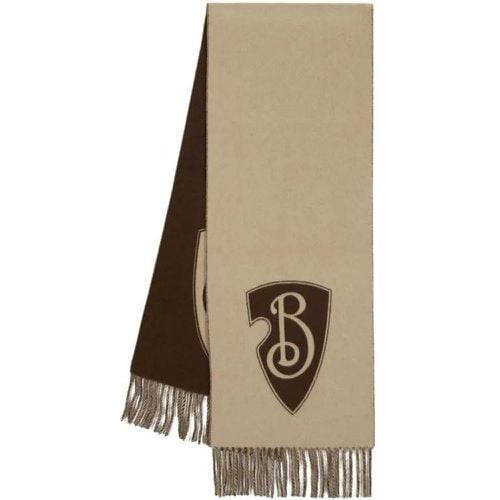 Tücher & Schals - B Shield Nomad Scarf - Cashmere - Beige - Gr. unisize - in - für Damen - Burberry - Modalova