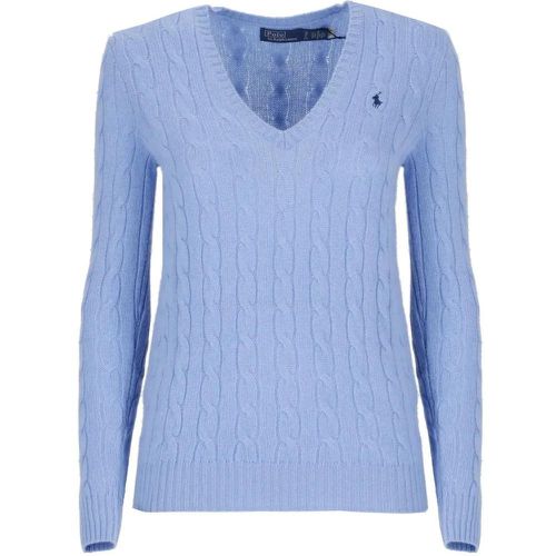 Pony Sweater - Größe M - blau - Polo Ralph Lauren - Modalova