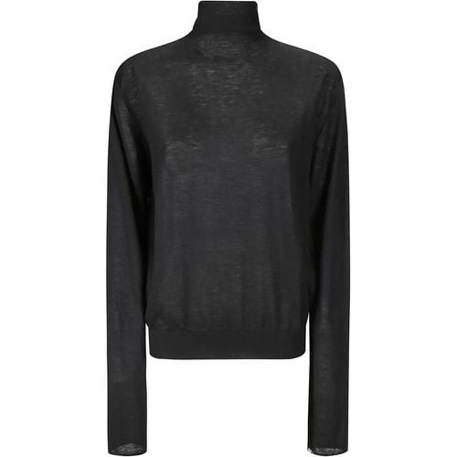 Black Turtleneck Sweater - Größe ONE SIZE - Extreme Cashmere - Modalova