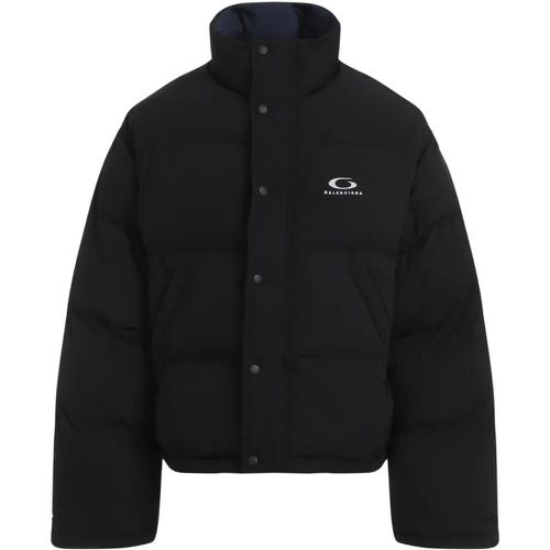 Black Reversible Puffer Jacket - Größe 2 - Balenciaga - Modalova