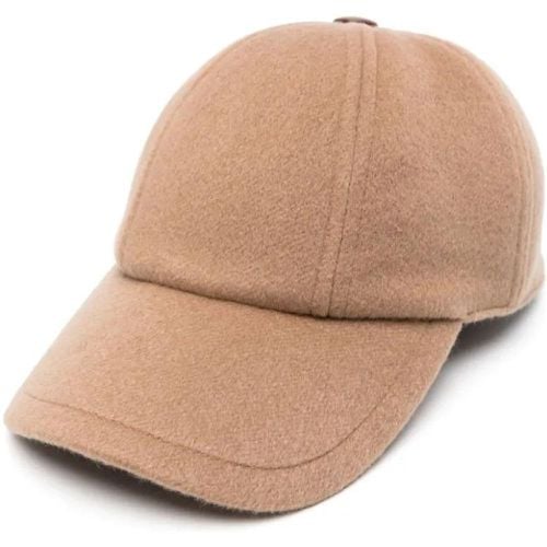 Caps & Mützen - Brown Cashmere Cap - Gr. 58 - in - für Damen - Max Mara - Modalova