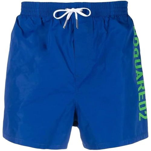 Logo Midi Swim Shorts - Größe 48 - Dsquared2 - Modalova