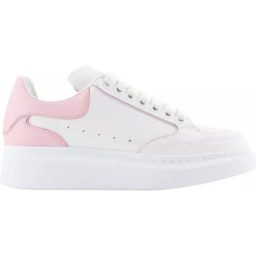 Low-Top Sneaker - Oversized Hybrid Sneakers - Leather - White/Pink - Gr. 35 (EU) - in Gold - für Damen - alexander mcqueen - Modalova