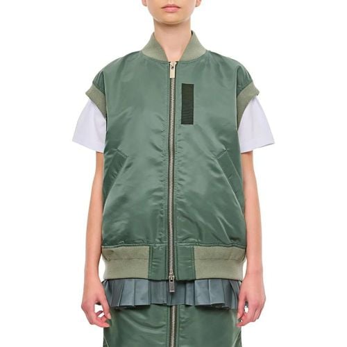 Nylon Twill Vest - Größe 2 - Sacai - Modalova