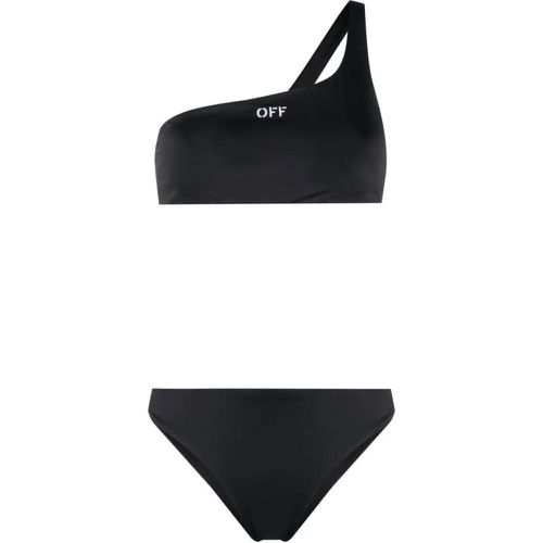 Bikini With Logo - Größe 38 - Off-White - Modalova