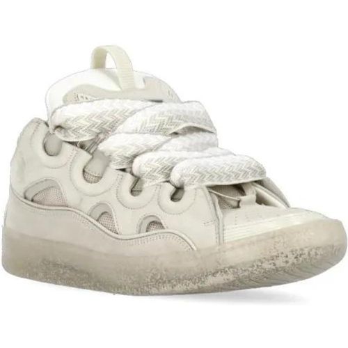 Sneakers - Ivory Leather Sneakers - Gr. 39 (EU) - in - für Damen - Lanvin - Modalova