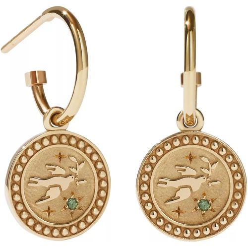 Ohrringe - Amulet Earrings Peace Green Sapphire - Gr. unisize - in - für Damen - Meadowlark - Modalova