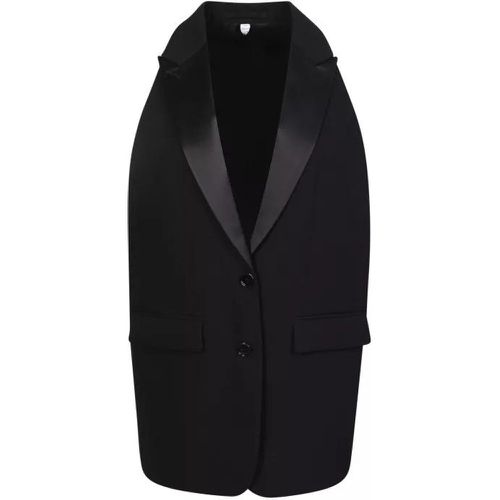 Black Tailored Sleeveless Jacket - Größe 8 - schwarz - Burberry - Modalova