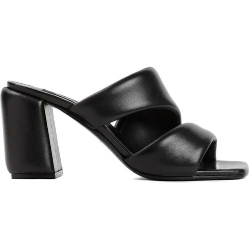 Sandalen - Black Nappa Leather Spongy 80 Sandal - Gr. 39 (EU) - in - für Damen - sergio rossi - Modalova