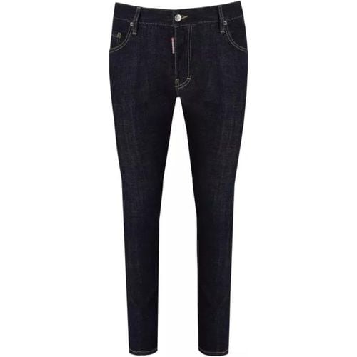 Skater Dark Blue Jeans - Größe S - Dsquared2 - Modalova