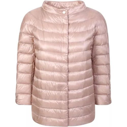 Pink Puffer Jacket - Größe 38 - pink - Herno - Modalova