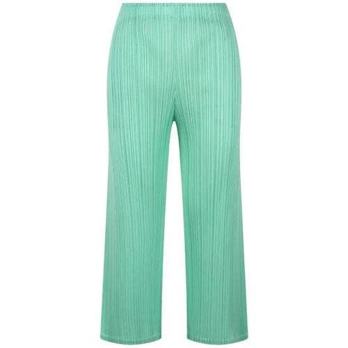 March Pleated Trousers - Größe 3 - green - ISSEY MIYAKE PLEATS PLEASE - Modalova