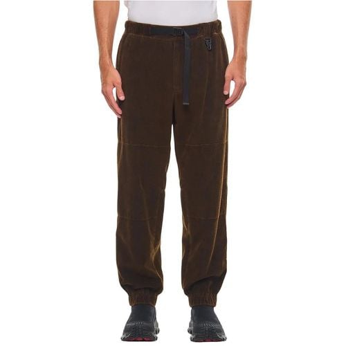 Brown Ribbed Trousers - Größe L - Moncler - Modalova