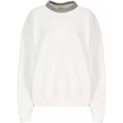 Sweatshirt With Jewel - Größe S - BRUNELLO CUCINELLI - Modalova