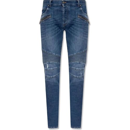 Slim Fit Jeans - Größe 33 - Balmain - Modalova