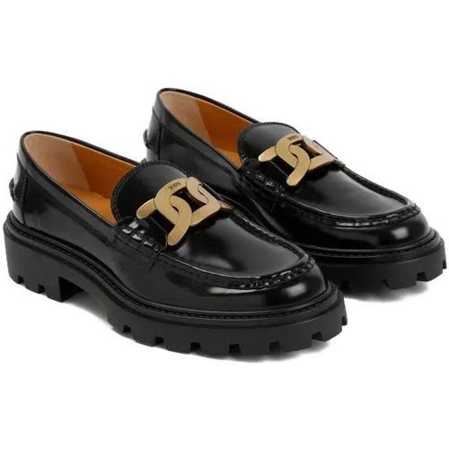 Loafer - Chain Leather Loafers - Gr. 36 (EU) - in - für Damen - TOD'S - Modalova